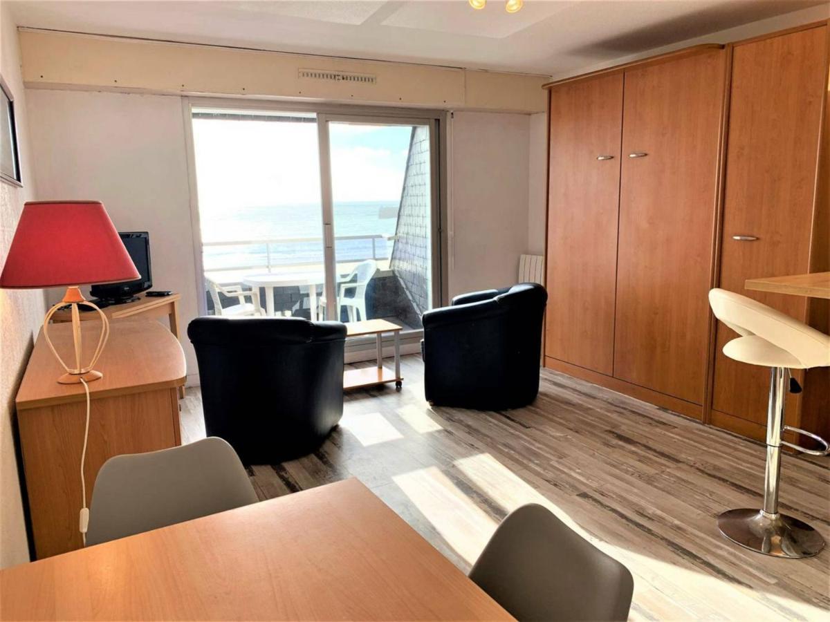 Studio Cosy A Quiberon Avec Parking Et Animaux Admis, Face A La Mer - Fr-1-478-87 Dış mekan fotoğraf