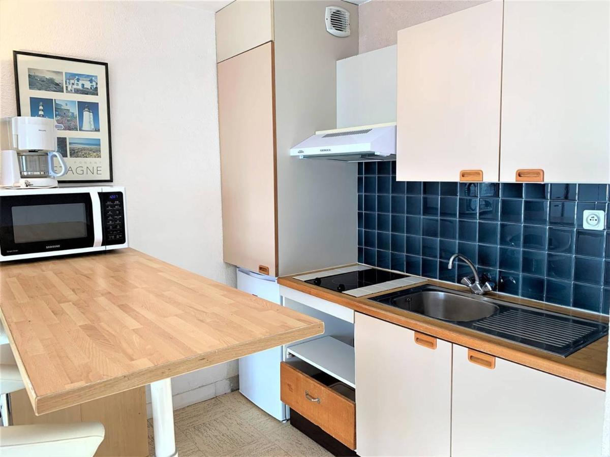 Studio Cosy A Quiberon Avec Parking Et Animaux Admis, Face A La Mer - Fr-1-478-87 Dış mekan fotoğraf